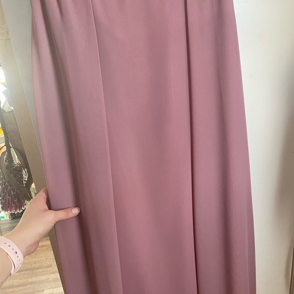 Azazie Vintage Mauve Bridesmaid Dress - Picture 7 of 10